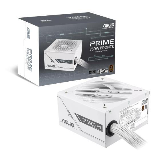 ASUS PRIME 750B WHITE BRONZE 750W, 80+ 135MM FAN GÜÇ KAYNAĞI