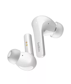 Belkin AUC006 SoundForm Flow Noise Cancelling Kulaklık - Beyaz