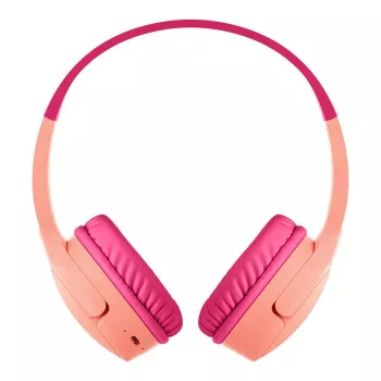 Belkin AUD002 SoundForm Mini Kablosuz Kafaüstü Çocuk Kulaklık-Pembe