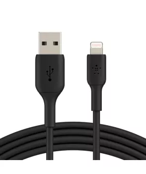 Belkin CAA001 BoostCharge Lightning’ ten USB-A’ ya Kablo - Siyah