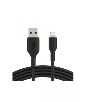 Belkin Apple Lightning Hızlı Şarj ve Data Kablosu 2m Siyah
