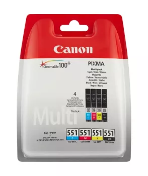 Canon CLI-551 CMY/BK Mürekkep K.6509B009