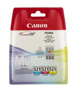 Canon CLI-521 Mürekkep K. CMY 2934B010