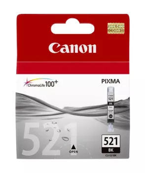 Canon CLI-521 BK Mürekkep K. 2933B001