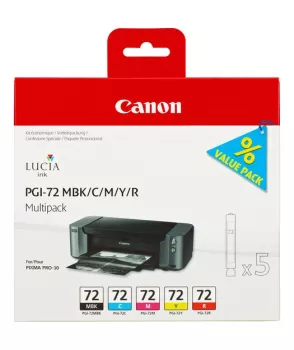 Canon PGI-72 MBK/CMY/R M.P 6402B009