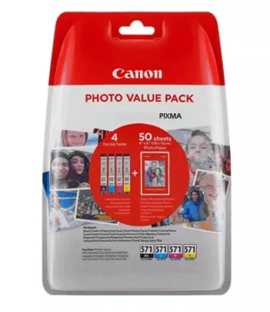 Canon CLI-571 BK/C/M/Y P M.P 0386C006