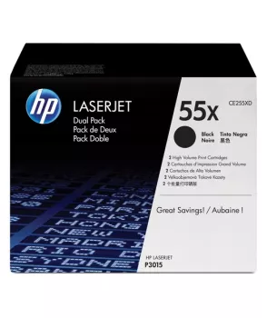 HP CE255XD Black Toner Kartuş (55X)