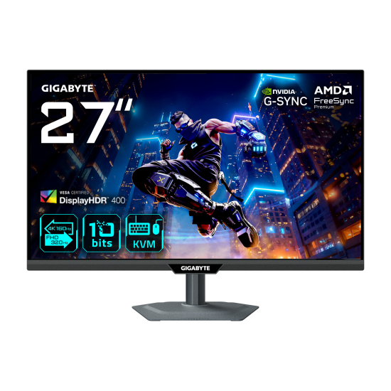 27’’ GIGABYTE M27UP 4K 160HZ FHD 320HZ 1MS MONITOR