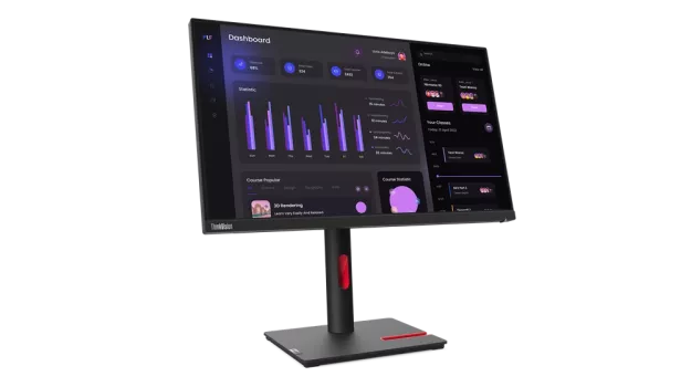23.8 LENOVO T24i-30 63CFMATXTK IPS FHD 4MS 60HZ HDMI+DP+VGA VESA PİVOT