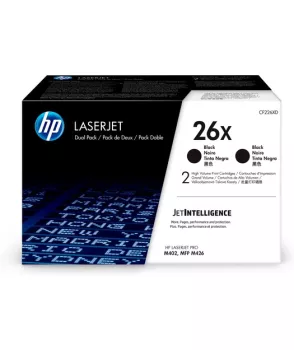 HP CF226XD 2’li Y.K Black Toner (26X)