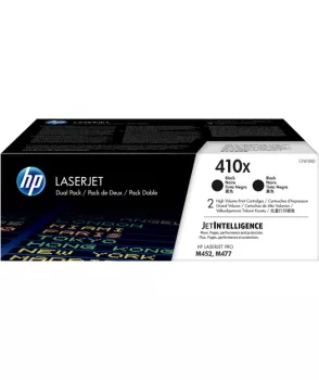 HP CF410XD 2’li paket Yüksek Kapasiteli Black Toner Kartuş (410X)