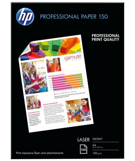 HP CG965A Professional Parlak Lazer Kağıdı 150 g/m², 150 yaprak/A4/210 x 297 mm
