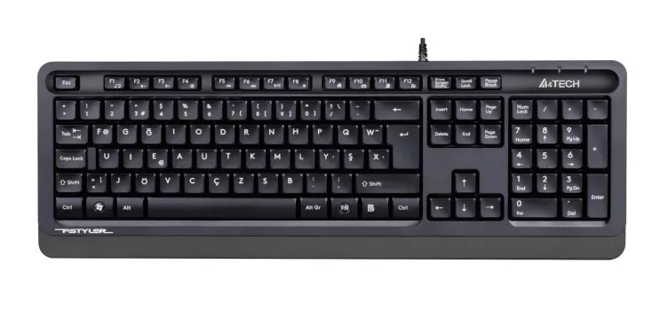 A4 TECH FK10 FN-MULTIMEDYA F KLAVYE USB GRİ