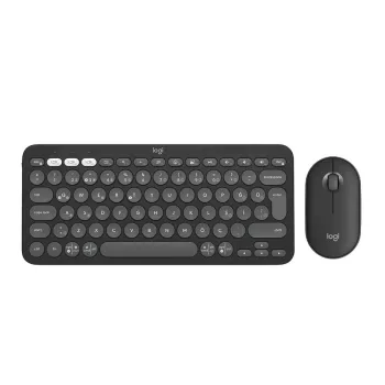 LOGITECH PEBBLE TÜRKÇE Q KLAVYE VE MOUSE 920-012245