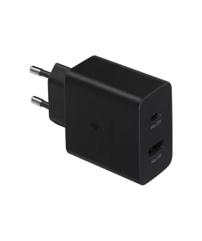 Samsung EP-TA220N TypeA&C İki Çıkışlı 35W Hızlı Şarj Cihazı - Siyah