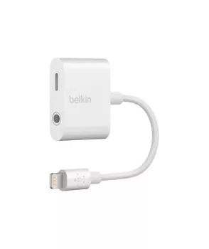 Belkin Lightning Şarj + 3.5mm Ses Çoğalt