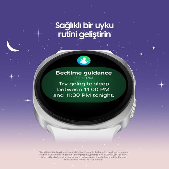 SAMSUNG WATCH 8 44MM SM-L330 SILVER AKILLI SAAT