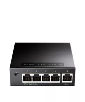 CUDY 5-Port Gigabit Metal  Switch