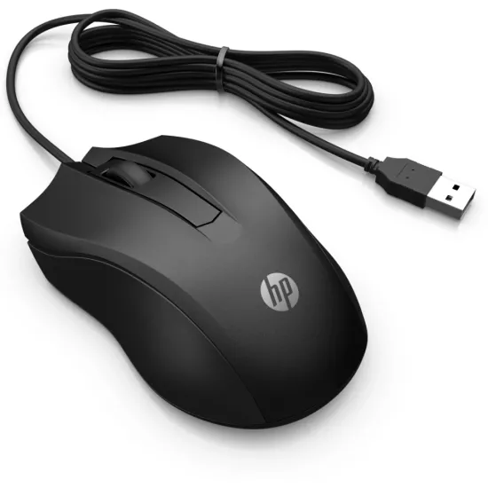 HP 6VY96AA 100 Kablolu Fare Siyah