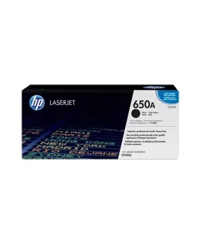 HP CE270A Black Toner Kartuş (650A)