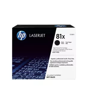 HP CF281X Black Toner Kartuş (81X)