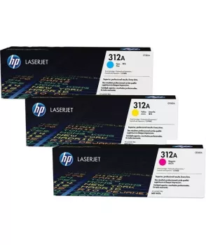 HP CF440AM CMY Toner Kartuş 3’lü (312A)