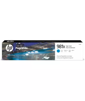 HP L0R09A Cyan PageWide Mürekkep Kartuş (981X)