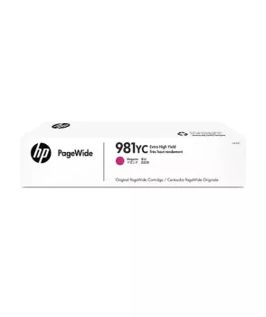 HP L0R18YC Eksta Yüksek Kapasite Magenta Taahhütlü PageWide Kartuş (981YC)