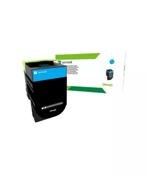 Lexmark 70C8HCE Cyan High Yield Toner 3K