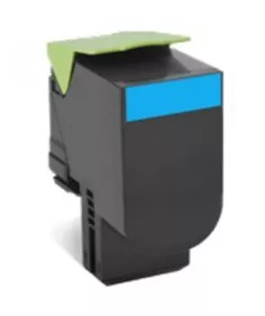 Lexmark 70C8XCE Cyan Toner