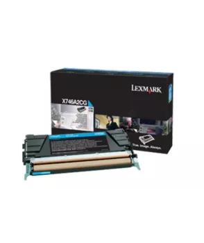 Lexmark X746A3CG Cyan Toner ( Kurumsal )