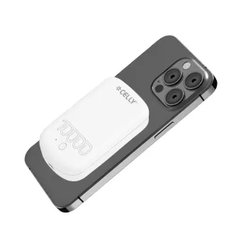 Celly 10W Manyetik Powerbank 10000 mAh Beyaz