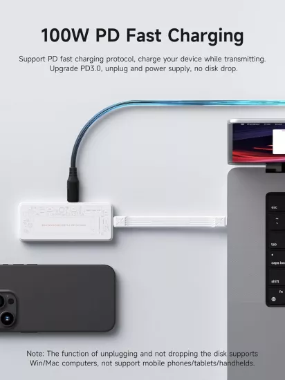 Hagibis MC200 M.2 NVMe SSD Kutusu Beyaz