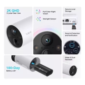 TP-LINK TAPO C420S2 KABLOSUZ GUVENLIK KAMERASI