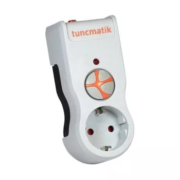 TUNÇMATİK POWERSURGE ENERJİ KORUMA 1Lİ  BEYAZ - TSK19019