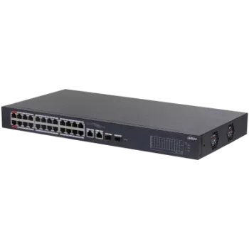 DAHUA DH-CS4226-24ET-240 26 PORT 24XFE-2XGE/SFP YÖNETİLEBİLİR MEGABİT 240W POE SİWTCH