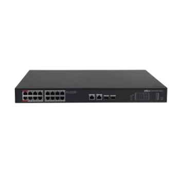 DAHUA PFS3220-16GT-240 16 PORT 16XGE-2XGE-2XGE/SFP 240W POE SWİTCH