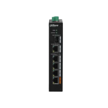 DAHUA PFS3106-4ET-60 4 PORT 4XFE-2XFE YÖNETİLEMEZ MEGABİT 60W POE SWİTCH