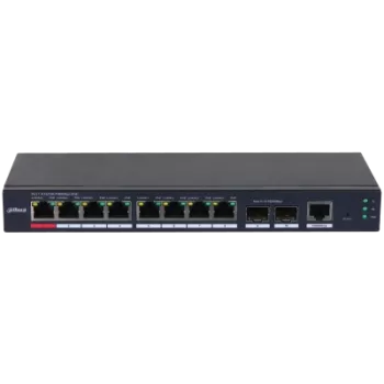DAHUA S4210-8GT-110 8 PORT 8XGE-2XGE/SFP-1XGE YÖNETİLEBİLİR 110W POE SWİTCH