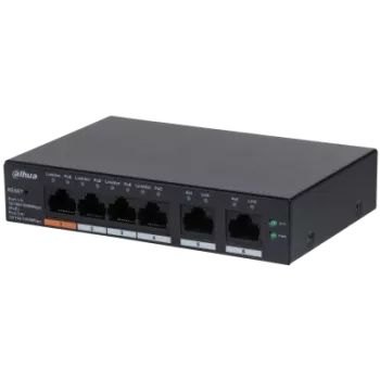 DAHUA CS4006-4GT-60 4 PORT 4XGE-2XGE YÖNETİLEBİLİR 60W POE SWİTCH