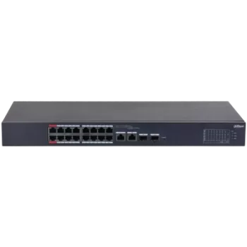 DAHUA CS4218-16ET-240 16 PORT 16XFE-2XGE-2XGE/SFP YÖNETİLEBİLİR 240W POE SWİTCH