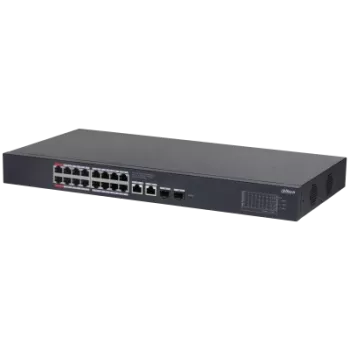 DAHUA CS4220-16GT-135 16 PORT 16XGE-2XGE-2XGE/SFP YÖNETİLEBİLİR GİGABİT 135W POE SWİTCH