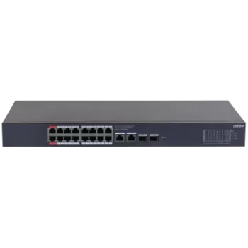DAHUA CS4220-16GT-135 16 PORT 16XGE-2XGE-2XGE/SFP YÖNETİLEBİLİR GİGABİT 135W POE SWİTCH