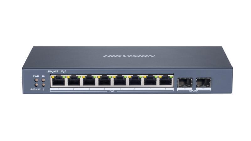 HIKVISION DS-3E1510P-SI 8XGE+2XGE/SFP POE 120W SWİTCH