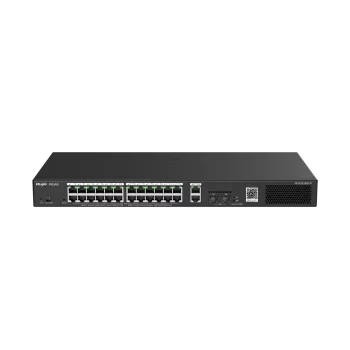 RUİJİE-REYEE RG-ES228GS-P 28 PORT 24XGE-2XGE/SFP 370W POE SWİTCH