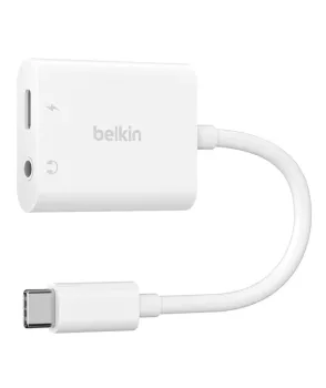 Belkin NPA004BTWH Type C’den Type C ve 3.5MM Çoğaltıcı