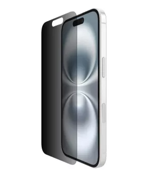 Belkin InvisiGlass Gizlilik İşlemli iPhone 16/15/14 Pro Ekran Koruyucu
