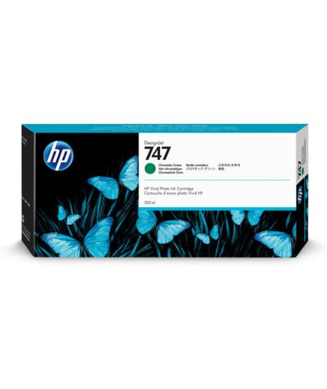 HP P2V84A Chromatic Green Mürekkep Kartuş 300-ml (747)