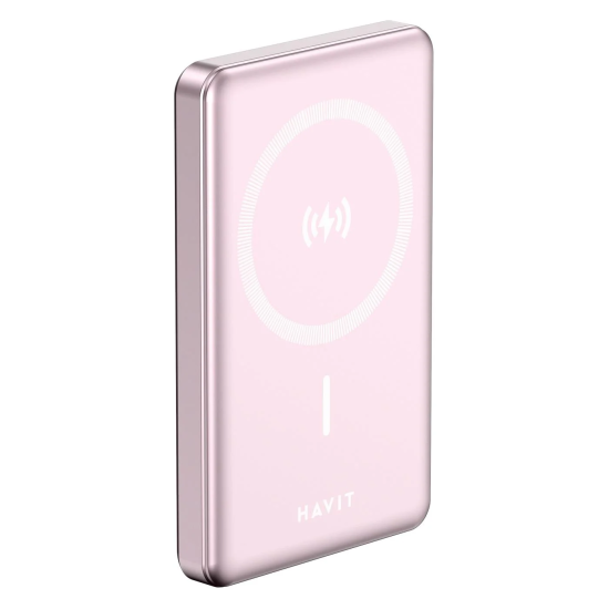 HAVIT PB5203 MAGESAFE 10.000MAH POWERBANK PEMBE