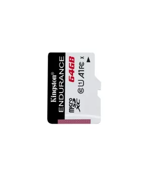 Kingston 64GB microSDHC Endurance 95R/30W C10 A1 UHS-I Card Only